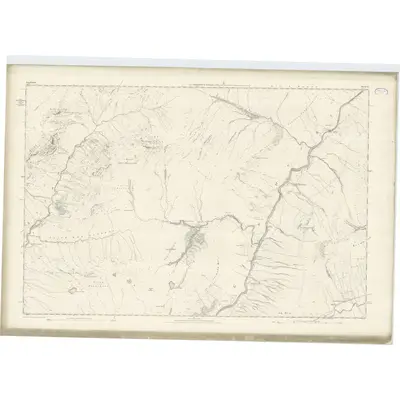 1870 Map of Argyllshire, Sheet XC, 1874 Print