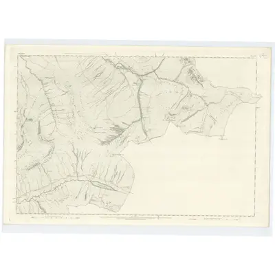 1870 Map of Argyllshire, Sheet XCI, 1874 Print