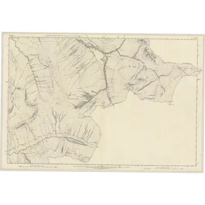 1870 Map of Argyllshire, Sheet XCI, 1874 Print