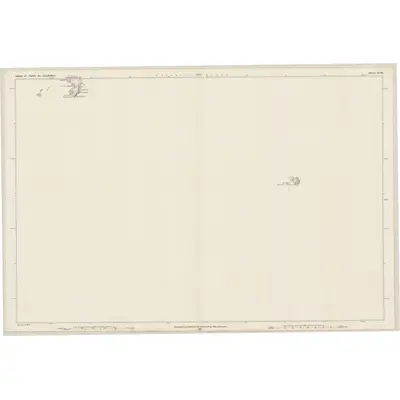 1875 Map of Argyllshire, Sheet XCIII, 1881 Print
