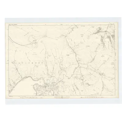 1878 Map of Argyllshire, Sheet XCV, 1881 Print