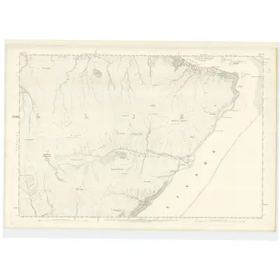 1872 Map of Argyllshire, Sheet XI, 1875 Print