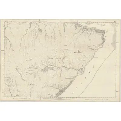 1872 Map of Argyllshire, Sheet XI, 1875 Print
