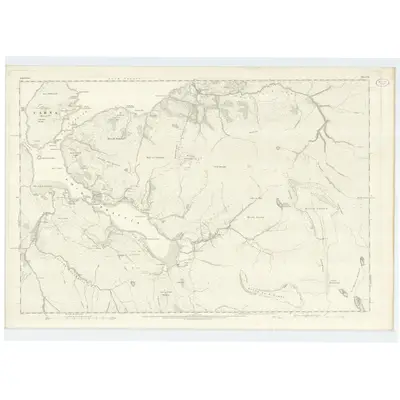 1872 Map of Argyllshire, Sheet XL, 1875 Print