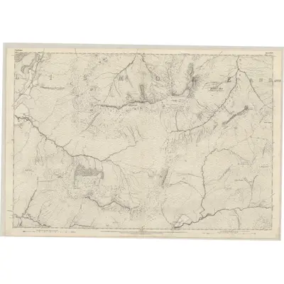 1871 Map of Argyllshire, Sheet XLIV, 1875 Print