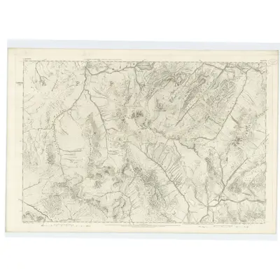 1870 Map of Argyllshire, Sheet XLV, 1875 Print
