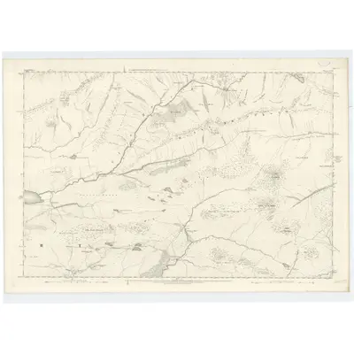 1872 Map of Argyllshire, Sheet XVIII, 1875 Print