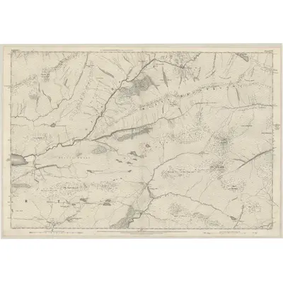 1872 Map of Argyllshire, Sheet XVIII, 1875 Print