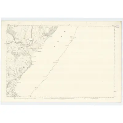 1871 Map of Argyllshire, Sheet XX, 1876 Print