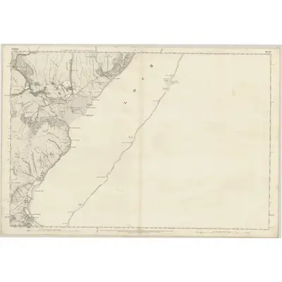 1871 Map of Argyllshire, Sheet XX, 1876 Print