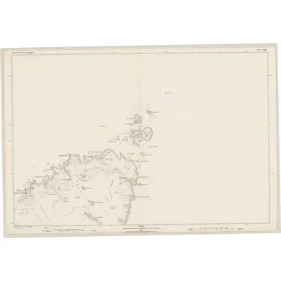 1878 Map of Argyllshire, Sheet XXII, 1881 Print