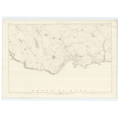 1872 Map of Argyllshire, Sheet XXIV, 1875 Print