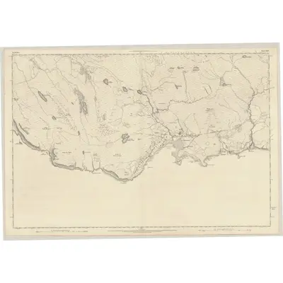 1872 Map of Argyllshire, Sheet XXIV, 1875 Print