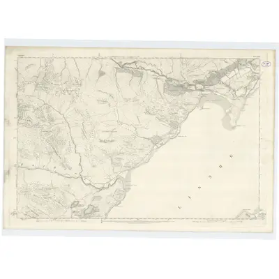1871 Map of Argyllshire, Sheet XXIX, 1875 Print