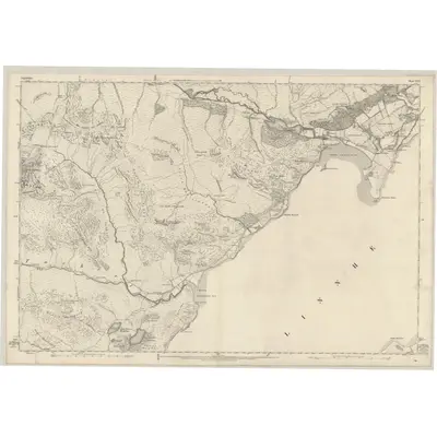 1871 Map of Argyllshire, Sheet XXIX, 1875 Print