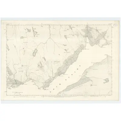 1872 Map of Argyllshire, Sheet XXVI, 1875 Print