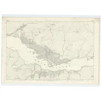 1872 Map of Argyllshire, Sheet XXVII, 1875 Print