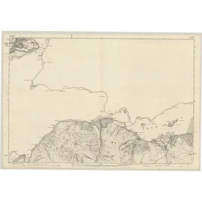 1870 Map of Argyllshire, Sheet XXX, 1875 Print