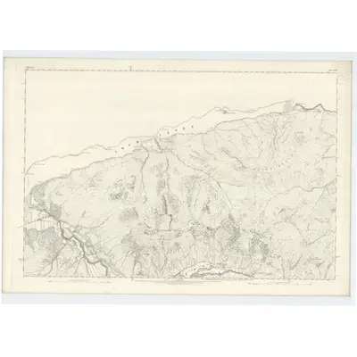 1870 Map of Argyllshire, Sheet XXXI, 1875 Print