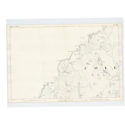 1878 Map of Argyllshire, Sheet XXXVI, 1881 Print