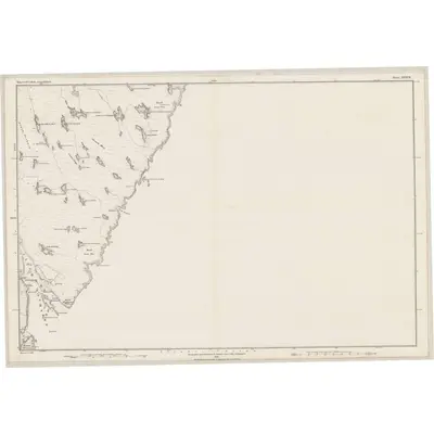 1878 Map of Argyllshire, Sheet XXXVII, 1881 Print