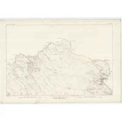 1877 Map of Argyllshire, Sheet XXXVIII, 1881 Print