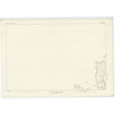 1877 Map of Argyllshire, Sheet XXXVIIIa, 1881 Print