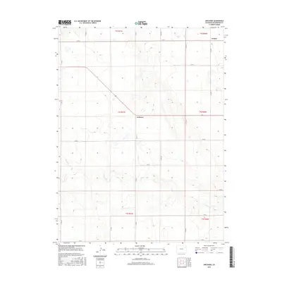2016 Map of Arickaree, 2016 Print