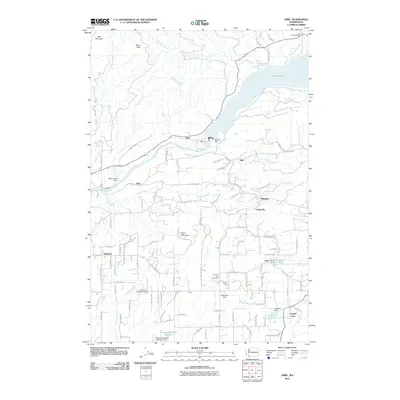 2011 Map of Ariel, 2011 Print