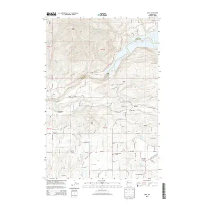 2013 Map of Ariel, 2013 Print