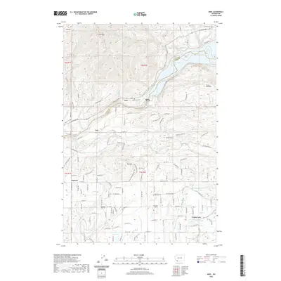 2020 Map of Ariel, 2020 Print