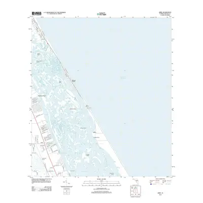 2012 Map of Ariel, 2012 Print