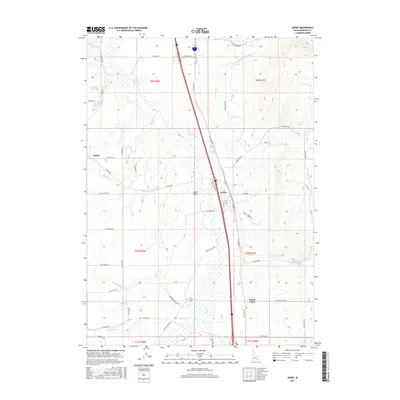 2017 Map of Arimo, 2017 Print