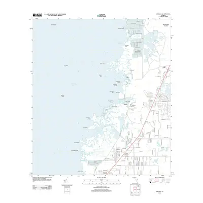 2012 Map of Aripeka, 2012 Print