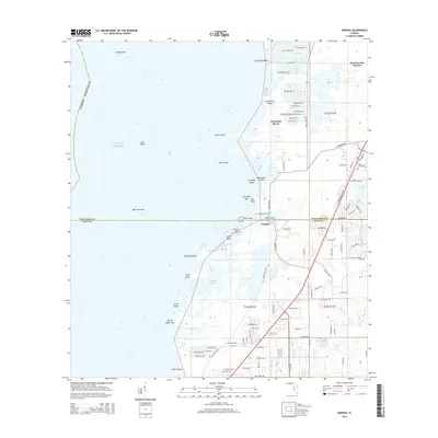 2015 Map of Aripeka, 2015 Print