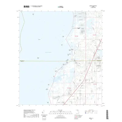 2018 Map of Aripeka, 2018 Print
