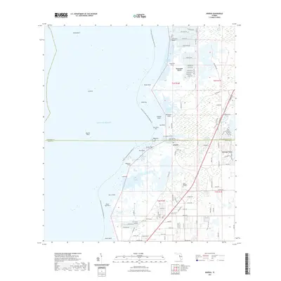 2021 Map of Aripeka, 2021 Print
