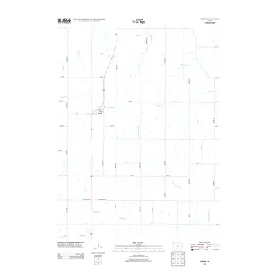 2013 Map of Arispe, 2013 Print