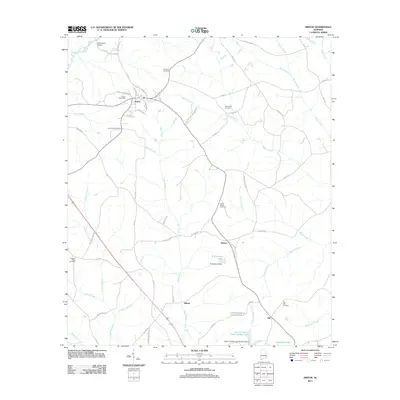 2011 Map of Ariton, 2011 Print