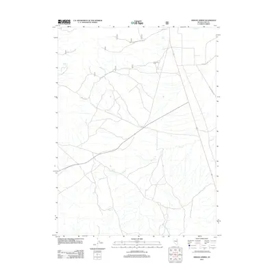 2012 Map of Arizona Spring, 2012 Print