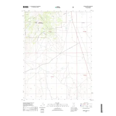2018 Map of Arizona Spring, 2018 Print