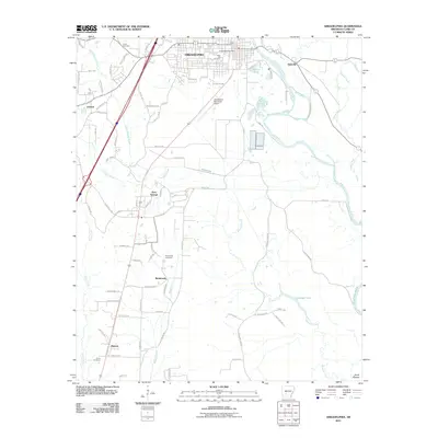 2011 Map of Arkadelphia, 2011 Print
