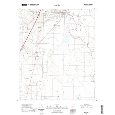 2020 Map of Arkadelphia, 2020 Print