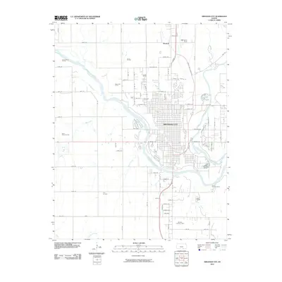 2010 Map of Arkansas City, 2010 Print