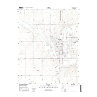 2015 Map of Arkansas City, 2015 Print