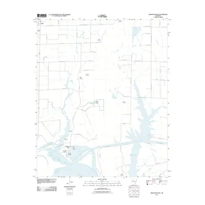 2011 Map of Arkansas Post, 2011 Print