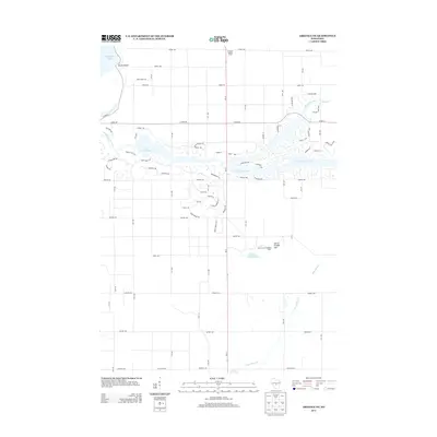 2013 Map of Arkdale NE, 2013 Print