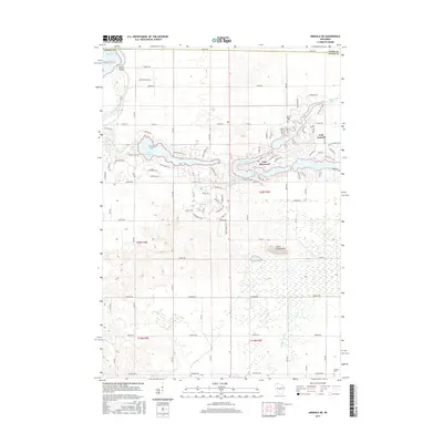 2015 Map of Arkdale NE, 2015 Print