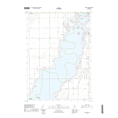 2018 Map of Arkdale NW, 2018 Print