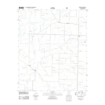 2011 Map of Arkinda, 2011 Print